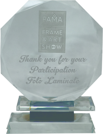 PAMA ALL PHOTO FRAME MOULDING MANUFACTURER & TRADE ASSOCIATION AWARD